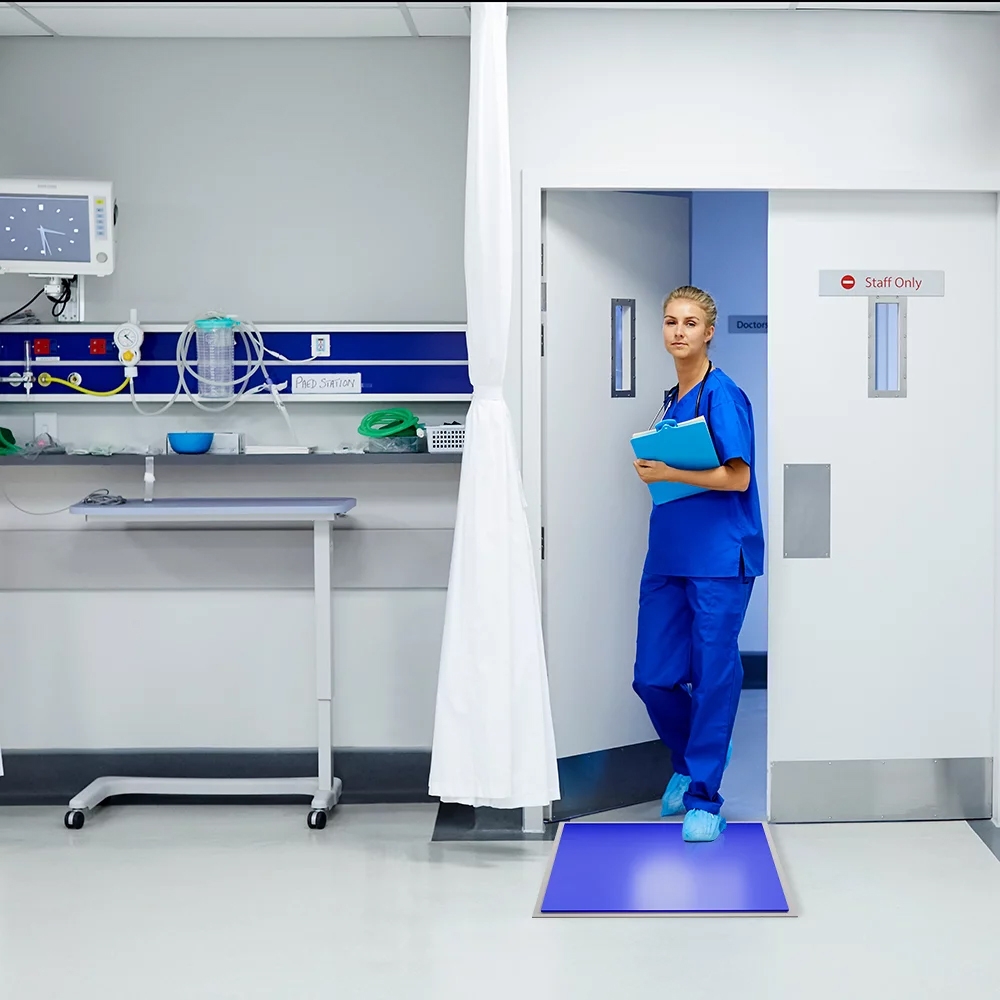 Medical Industry Tacky Mat Flooring options